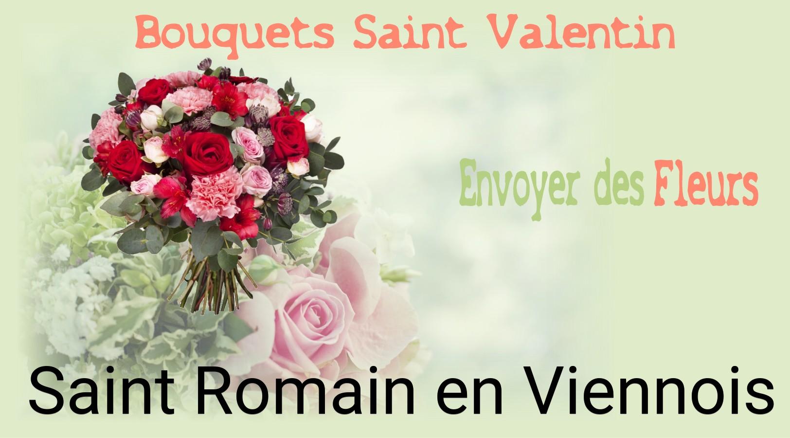 Roses de Saint-Valentin livrées à Saint-Romain-en-Viennois
